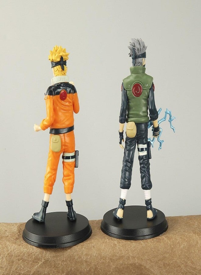 AUGEN Naruto 2 B Action Figure Limited Edition for Car Dashboard, Decoration, Cake, Office Desk & Study Table (17cm)(Pack of 2) - Image 2